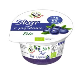 JOGURT SKYR TYPU ISLANDZKIEGO Z JAGODAMI BIO 150 g - EKO ŁUKTA