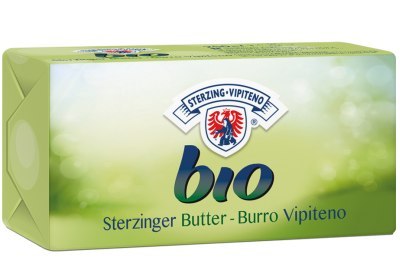 MASŁO KOSTKA (82 % TŁUSZCZU) BIO 250 g - STERZING-VIPITENO