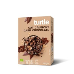 MUSLI OWSIANE Z GORZKĄ CZEKOLADĄ BEZGLUTENOWE BIO 250 g - TURTLE