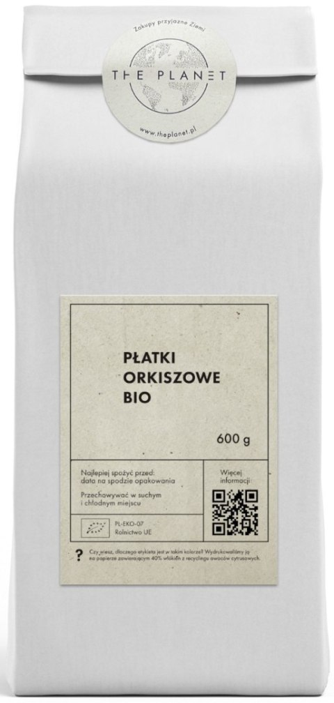 PŁATKI ORKISZOWE BIO 600 g - THE PLANET