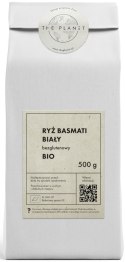 RYŻ BASMATI BIAŁY BEZGLUTENOWY BIO 500 g - THE PLANET