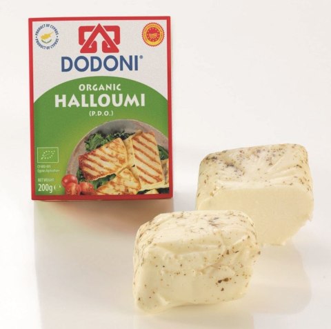 SER HALLOUMI DODONI DO SMAŻENIA I GRILLOWANIA BIO 200 g - OMA