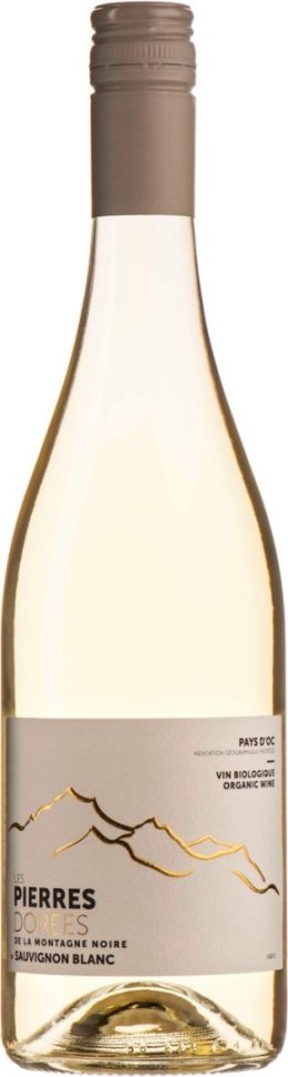 WINO LES PIERRES DORÉES SAUVIGNON BIAŁE WYTRAWNE BIO 0,75 L (FRANCJA)