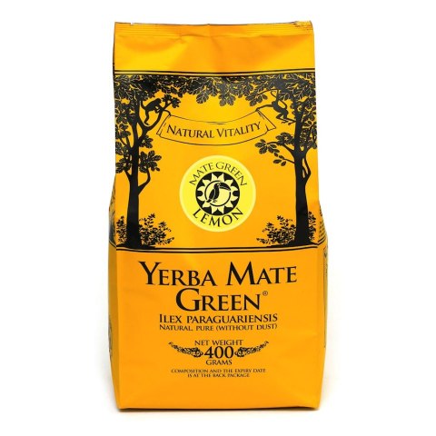 YERBA MATE GREEN LEMON 400 g - YERBA MATE GREEN