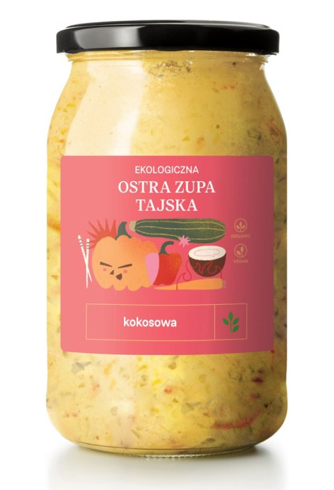 ZUPA TAJSKA OSTRA BIO 900 ml - DELIKATNA