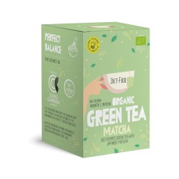 HERBATA ZIELONA Z MATCHĄ (GREEN TEA MATCHA) BIO (20 x 2 g) 40 g - DIET-FOOD