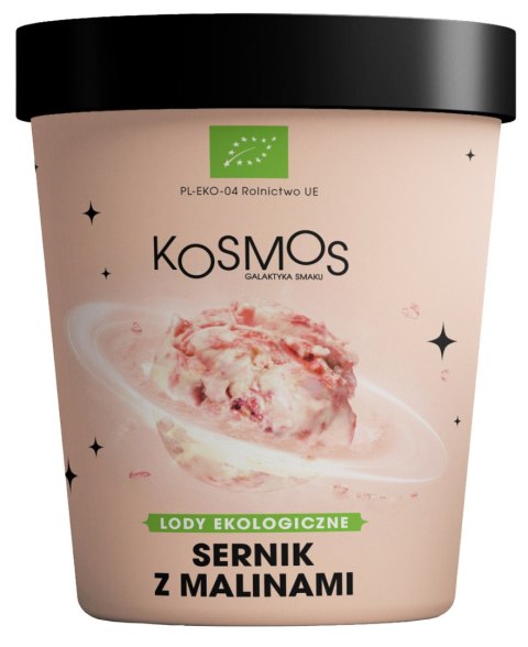 LODY RZEMIEŚLNICZE SERNIK Z MALINAMI BIO 475 ml - KOSMOS