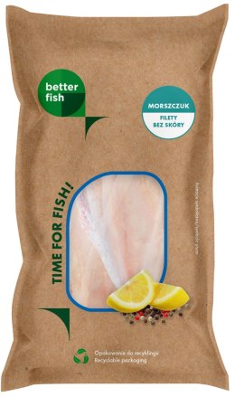 MORSZCZUK ARGENTYŃSKI FILET BEZ SKÓRY MROŻONY 450 g - BETTER FISH