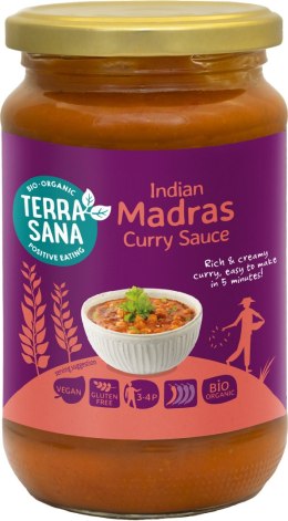 SOS CURRY INDIAN MADRAS BEZGLUTENOWY BIO 350 g - TERRASANA