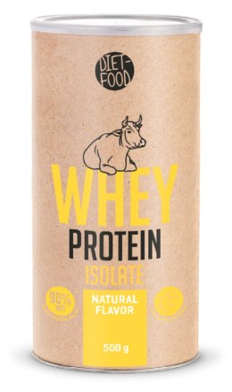 BIAŁKO SERWATKOWE (IZOLAT WPI 90) 500 g - DIET-FOOD