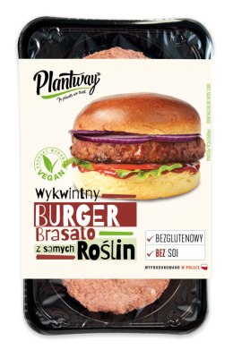 BURGER ROŚLINNY BRASATO BEZGLUTENOWY 200 g - PLANTWAY