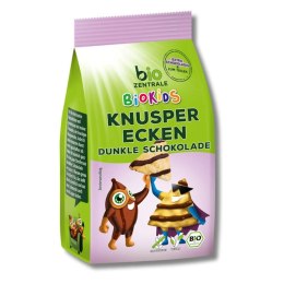 CHRUPKI KUKURYDZIANE PIRAMIDKI Z CZEKOLADĄ GORZKĄ BEZGLUTENOWE DLA DZIECI BIO 60 g - BIO ZENTRALE (BIOKIDS)