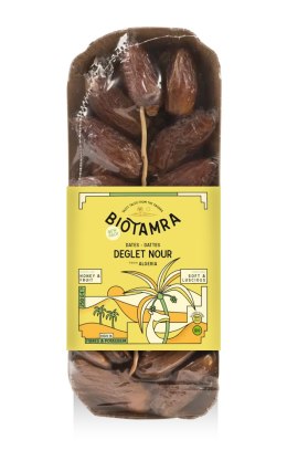 DAKTYLE ŚWIEŻE Z PESTKĄ BIO 250 g - BIOTAMRA