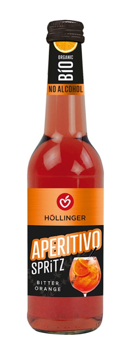 DRINK MUSUJĄCY BEZALKOHOLOWY APERITIVO SPRITZ BIO 330 ml - HOLLINGER