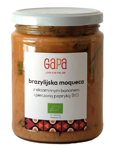 GULASZ WEGAŃSKI Z PIECZONĄ PAPRYKĄ I BANANEM BRAZYLIJSKI BIO 450 g - GAPA