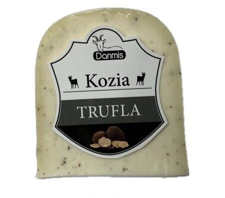 KOZI SER DOJRZEWAJĄCY Z TRUFLAMI 200 g - DANMIS