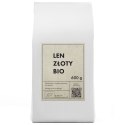 LEN ZŁOTY (SIEMIĘ LNIANE) BIO 600 g - THE PLANET