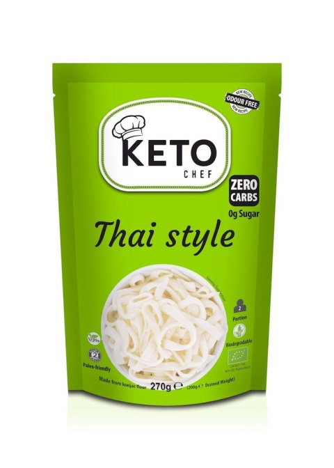MAKARON (KONJAC) THAI STYLE BEZGLUTENOWY BIO 270 g (200 g) - KETO CHEF