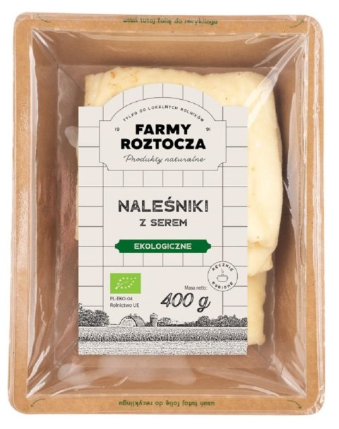 NALEŚNIKI Z SEREM BIO 400 g - FARMY ROZTOCZA (NA ZAMÓWIENIE)
