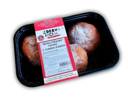 PĄCZKI Z CUKREM PUDREM (3 SZT.) BEZGLUTENOWE 300 g - ZDROWA MICHA (NA ZAMÓWIENIE - PRODUKT SEZONOWY)