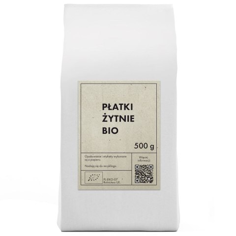 PŁATKI ŻYTNIE BIO 500 g - THE PLANET