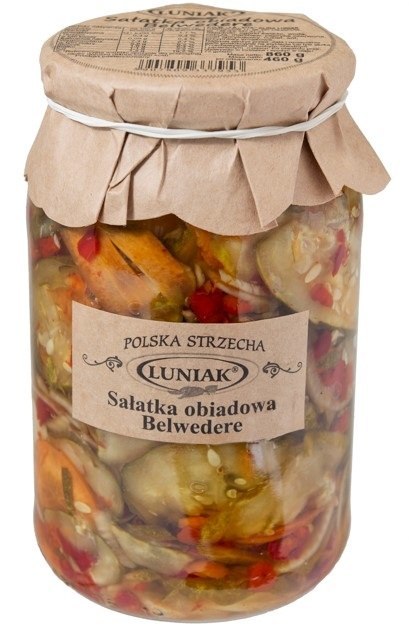SAŁATKA OBIADOWA BELWEDER 860 g (460 g) - LUNIAK