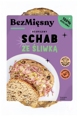 SCHAB ZE ŚLIWKĄ ROŚLINNY PLASTRY 100 g - BEZMIĘSNY (PRODUKT SEZONOWY)