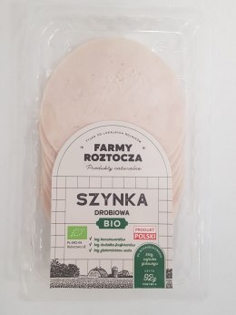 SZYNKA DROBIOWA PLASTRY BIO 100 g - FARMY ROZTOCZA (NA ZAMÓWIENIE)