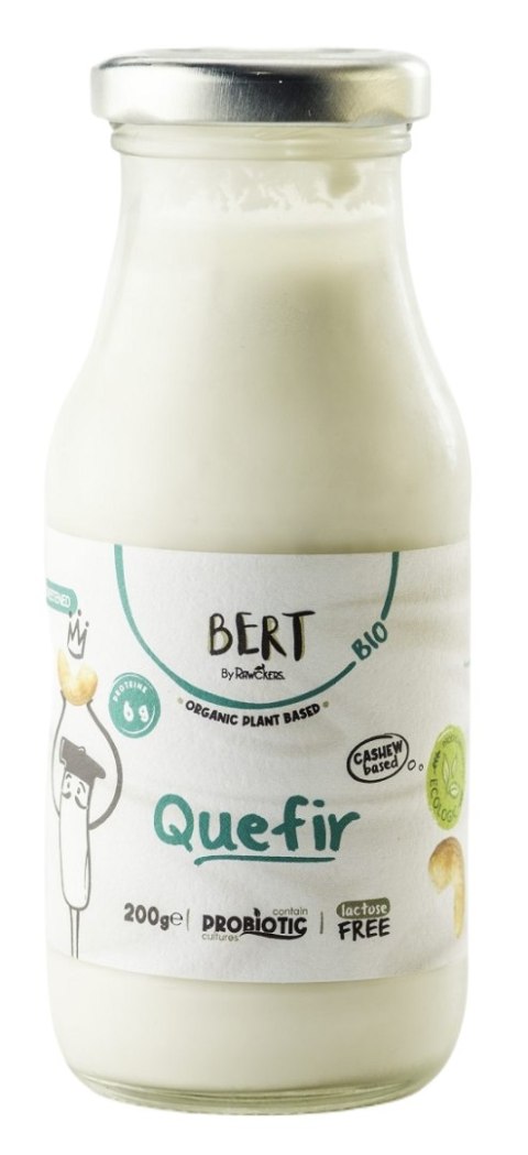 WEGAŃSKA ALTERNATYWA KEFIRU Z ORZECHÓW NERKOWCA BIO 200 g - BERT