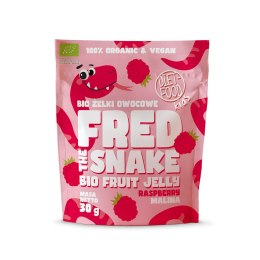 ŻELKI MALINA BIO 30 g - DIET-FOOD (FRED THE SNAKE)