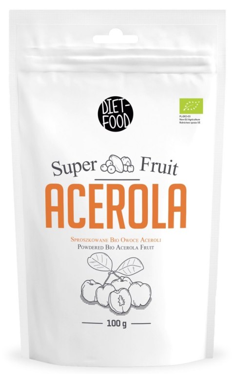 ACEROLA SPROSZKOWANA BIO 100 g - DIET-FOOD