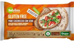CHLEB KRÓLEWSKI CIEMNY Z ZIARNAMI KROJONY BEZGLUTENOWY 250 g - BALVITEN