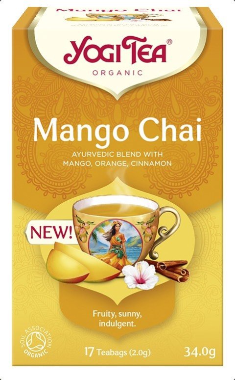 HERBATKA MANGO CHAI BIO (17 x 2 g) 34 g - YOGI