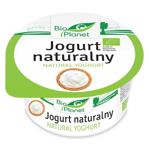 JOGURT NATURALNY 3,8 % BIO 160 g - BIO PLANET