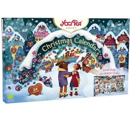 KALENDARZ ADWENTOWY 2025 (HERBATKI I HERBATY) BIO (24 szt.) 45,7 g - YOGI TEA (PRODUKT SEZONOWY)