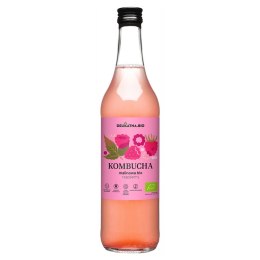 KOMBUCHA MALINOWA BIO 500 ml - DELIKATNA