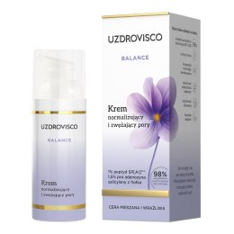 KREM DO TWARZY NORMALIZUJĄCY I ZWĘŻAJĄCY PORY 50 ml - UZDROVISCO (BALANCE)