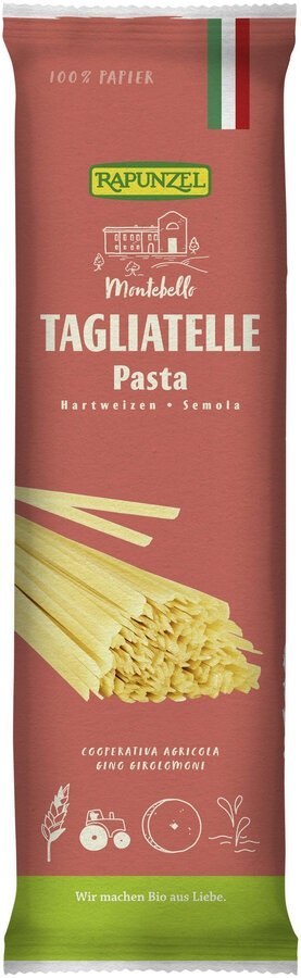 MAKARON (SEMOLINOWY) TAGLIATELLE BIO 500 g - RAPUNZEL