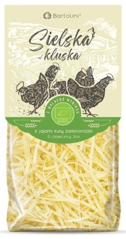 MAKARON (Z JAJAMI KURY ZIELONONÓŻKI) KRAJANKA BIO 250 g - BARTOLINI (SIELSKA KLUSKA)