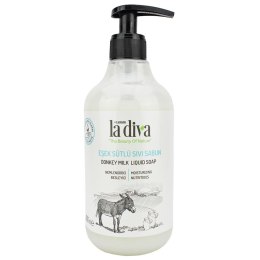 MYDŁO W PŁYNIE Z OŚLIM MLEKIEM 500 ml - LA DIVA