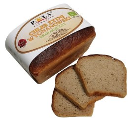Przecena CHLEB ŻYTNI WYGNANOWSKI KROJONY BIO 350 g - POLA