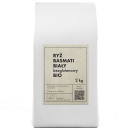 RYŻ BASMATI BIAŁY BEZGLUTENOWY BIO 2 kg - THE PLANET