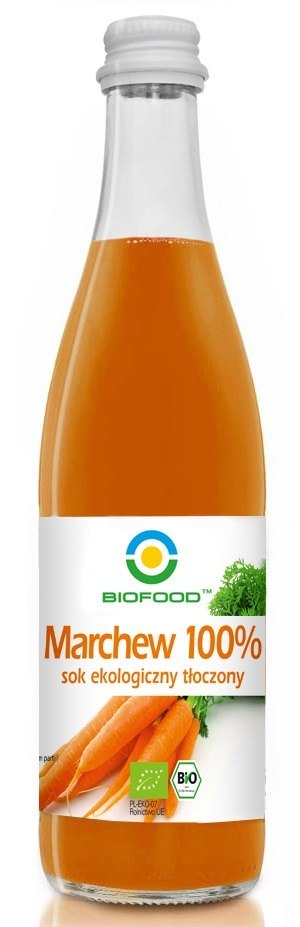 SOK Z MARCHWI NFC BEZGLUTENOWY BIO 500 ml - BIOFOOD