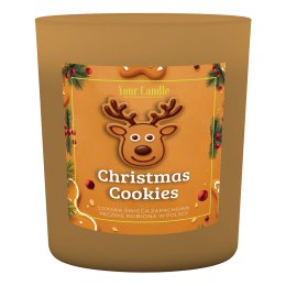 ŚWIECA SOJOWA ZAPACHOWA CHRISTMAS COOKIES 180 ml - YOUR CANDLE (PRODUKT SEZONOWY)