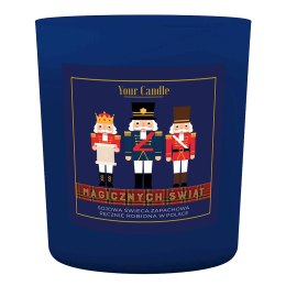 ŚWIECA SOJOWA ZAPACHOWA MAGICZNYCH ŚWIĄT 180 ml - YOUR CANDLE (PRODUKT SEZONOWY)