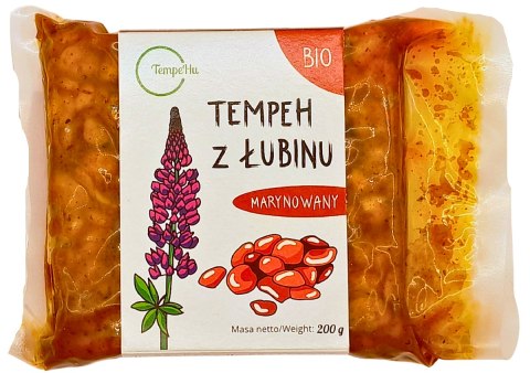 TEMPEH Z ŁUBINU MARYNOWANY BIO 200 g - TEMPEHU