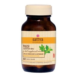 TULSI EKSTRAKT (450 mg) 60 KAPSUŁEK - SATTVA (FOODS)
