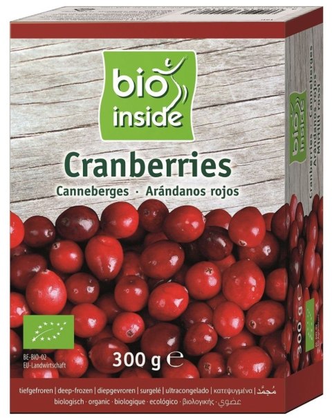 ŻURAWINA MROŻONA BEZGLUTENOWA BIO 300 g - BIO INSIDE