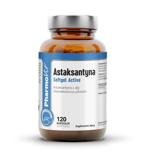 ASTAKSANTYNA BEZGLUTENOWA 120 KAPSUŁEK - PHARMOVIT