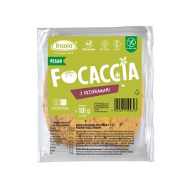 BUŁKI FOCACCIA Z PRZYPRAWAMI BEZGLUTENOWE (3 szt.) 180 g - INCOLA